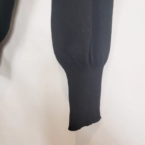 Grifoni black v-neck sweater - Picture 5 of 8